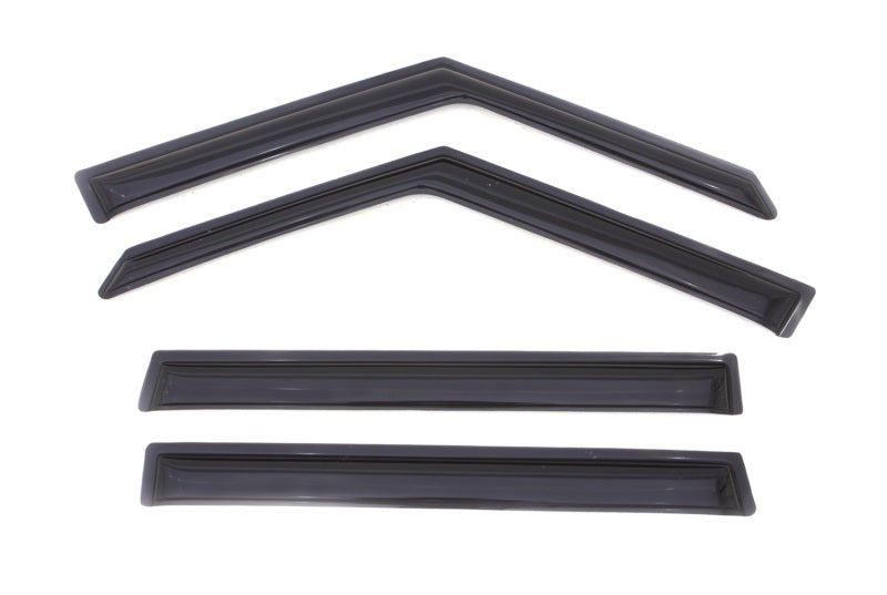 2009-2013 Soul Ventvisor Outside Mount Window Deflectors Smoke 4-Piece - View 2 | Dirty Garage