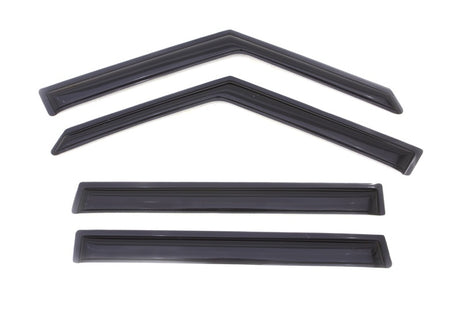 2009-2013 Soul Ventvisor Outside Mount Window Deflectors Smoke 4-Piece - View 2 | Dirty Garage
