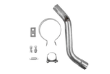 1985-1987 ATC 250ES TRX 250 Direct Replacement Slip-On Exhaust - View 2 | Dirty Garage