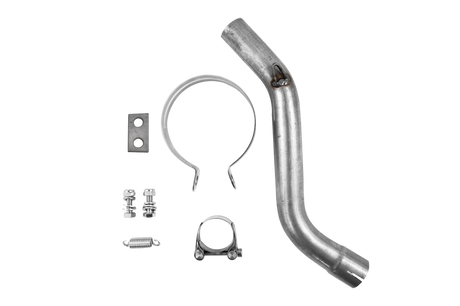 1985-1987 ATC 250ES TRX 250 Direct Replacement Slip-On Exhaust - View 2 | Dirty Garage