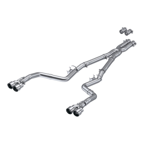 2015-2023 Challenger 5.7L 6.2L 6.4L 3" Race Series Cat-Back Quad Tips AS Exhaust | Dirty Garage
