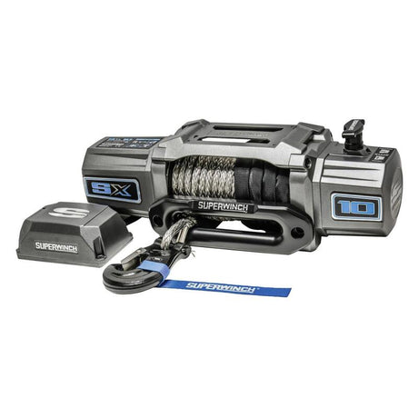 Universal 10k LB 12V SX10SR DC Graphite Synthetic Rope Winch - View 14 | Dirty Garage