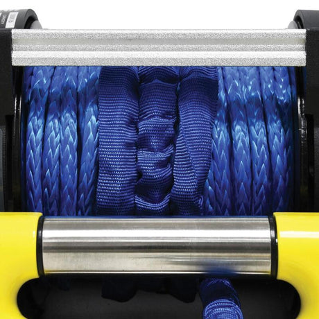 Universal S5500SR 12V DC Winch w/ Yellow Synthetic Rope - View 6 | Dirty Garage