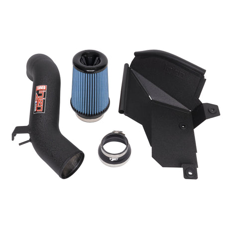2022-2024 GTI L4 2.0L Turbo Wrinkle Black Aluminum SP Series Cold Air Intake System - View 4 | Dirty Garage