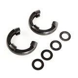 Rugged Ridge Black 3/4in D-Ring Isolator Kit - View 2 | Dirty Garage