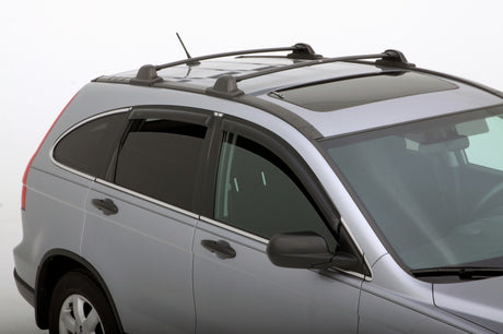 2007-2011 CR-V Ventvisor Outside Mount Window Deflectors 4-Piece Smoke - View 3 | Dirty Garage