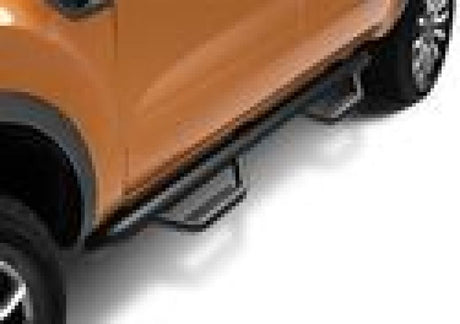 2019-2026 Ranger Crew Cab Black 3" Cab Length Nerf Steps - View 3 | Dirty Garage