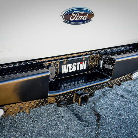 2017-2022 Super Duty HDX Bandit Black Rear Bumper - View 5 | Dirty Garage