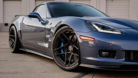 2005-2013 Corvette C6 Concept Series Unpainted Tinted Sidemarker Set - View 3 | Dirty Garage