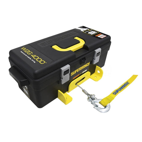 Universal Winch2Go 4000lbs 12V DC 3/16in x 50ft Steel Rope Steel Rope - View 3 | Dirty Garage