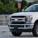 2017-2020 Super Duty Front Luminix Ford LED Emblem - w/o Camera CutOut - View 6 | Dirty Garage