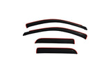 2002-2008 Ram 1500 Quad Cab Front and Rear Window Deflectors Smoke | Dirty Garage
