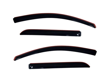 2007-2016 GM Acadia Front Rear Ventvisor Window Deflector 4-Piece Smoke - View 2 | Dirty Garage