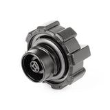Rugged Ridge 01-19 Jeep Wrangler TJ/LJ/JK/JL Black Elite Aluminum Fuel Cap - View 8 | Dirty Garage