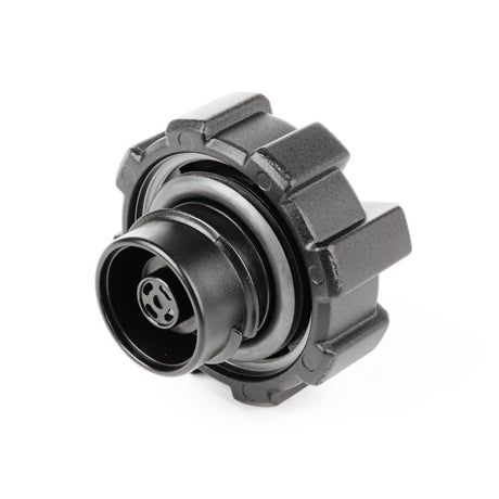 Rugged Ridge 01-19 Jeep Wrangler TJ/LJ/JK/JL Black Elite Aluminum Fuel Cap - View 8 | Dirty Garage