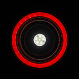 2010-2015 Ferrari 458 Nova-Series Prismatic LED Tail Lights Red Clear - View 12 | Dirty Garage