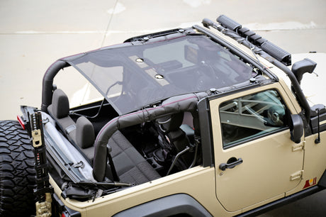 Rugged Ridge Eclipse Sun Shade Full 2-Dr 07-18 Jeep Wrangler JK - View 2 | Dirty Garage