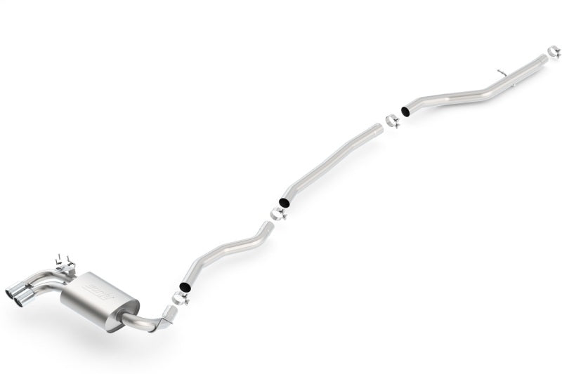 Borla 12-15 BMW 328i Sedan 2.0L AT/MT RWD Dual Left Rear Exit Catback Exhaust - View 4 | Dirty Garage