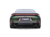 2024-2025 Panamera Slip-On Line Titanium Central Muffler w/ Carbon Tips - View 2 | Dirty Garage