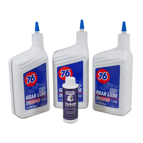 1953-2019 3 Qt. 80W90 Conventional Gear Oil with Friction Modifier Additive (OK 3-QRT-CONV-A) - View 2 | Dirty Garage