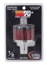 Universal Steel Base Crankcase Vent Filter .5in Vent OD x 2in OD x 1.5in Height - View 13 | Dirty Garage