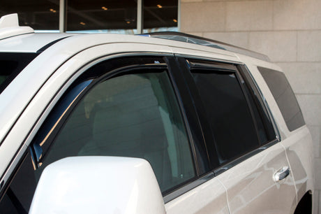 2007-2014 Cadillac Escalade Front Rear Window Ventvisor Smoke 4-Piece - View 6 | Dirty Garage
