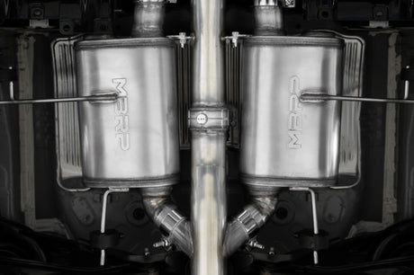 2023-2024 Civic Type R 2.0L 3" Cat Back Exhaust Triple Center Outlet Burnt Tips - View 3 | Dirty Garage