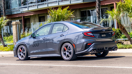 Borla 2022 Subaru WRX 2.4L Turbo AT/MT AWD S-Type Catback Exhaust Polished Tips - View 2 | Dirty Garage