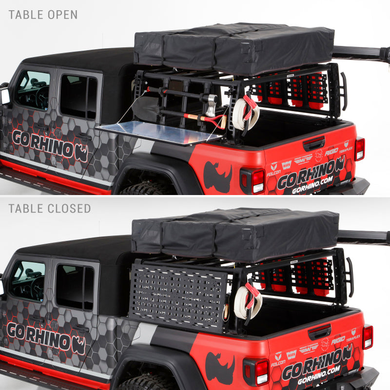 Go Rhino XRS Accessory Gear Table - View 6 | Dirty Garage
