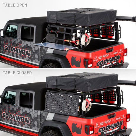 Go Rhino XRS Accessory Gear Table - View 6 | Dirty Garage