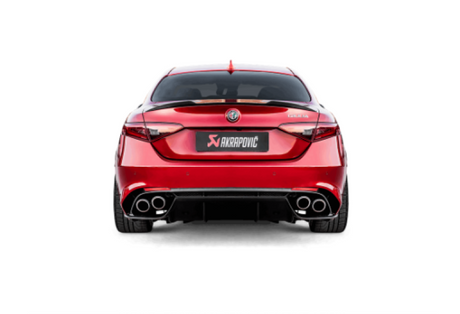 2017-2019 Alfa Romeo Giulia Quadrifoglio Evolution Line Cat Back Titanium - View 3 | Dirty Garage