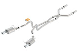 Borla 13-14 Mustang GT/Boss 302 5.0L V8 RWD Single Split Rear Exit ATAK Catback Exhaust - View 3 | Dirty Garage