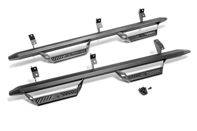 2022-2026 Tundra Crew Max Cab SRW Black Predator Pro Steps w/o Bed Access | Dirty Garage