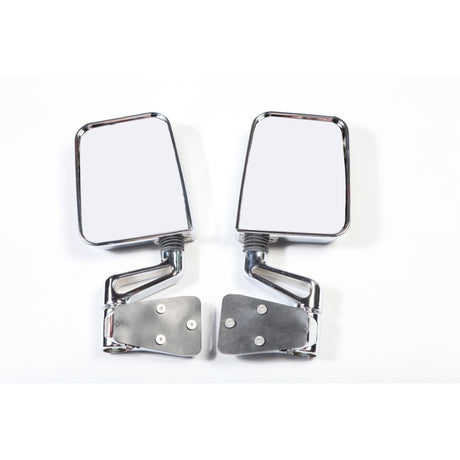Rugged Ridge 87-02 Jeep Wrangler YJ/TJ Chrome Dual Focus Door Mirror Kit | Dirty Garage