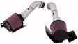 2007-2008 350z Dual Silver Typhoon Short Ram Intake | Dirty Garage