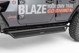 Go Rhino Dominator Extreme D1 Side Steps - Tex Blk - 87in - View 7 | Dirty Garage