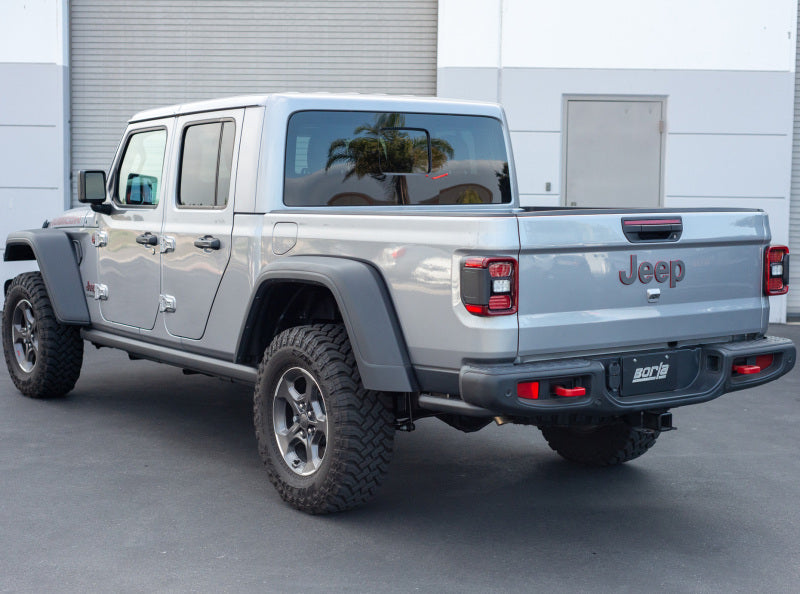 Borla 2020 Jeep Gladiator JT 3.6L V6 AWD 2.75in ATAK Climber Turndown Tip - View 2 | Dirty Garage