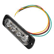 Universal 4 LED Slim Strobe Amber | Dirty Garage