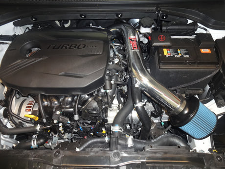 2018-2020 Veloster L4 1.6L Turbo Black Short Ram Cold Air Intake System - View 4 | Dirty Garage