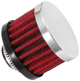 Universal Clamp On Rubber Base Crankcase Vent Filter 0.5in Flange ID 2in OD 1.5in Height - View 5 | Dirty Garage