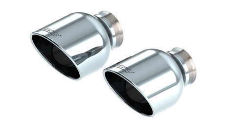Borla 15-24 Dodge Charger V8 / 2023 Chrysler 300C T-304 SS Tips 5in Outlet - Bright Chrome - View 2 | Dirty Garage