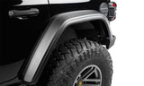 2018-2021 Wrangler JL 2-Door & 4-Door Black Flat Style Flares 4-Piece - View 7 | Dirty Garage
