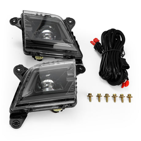 2019-2023 GM HD DoubleTap Dual Color LED Projector Fog Lights - View 3 | Dirty Garage