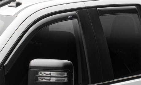 2019 GM 1500 Crew Cab Ventvisor In-Channel 4-Piece Smoke - View 6 | Dirty Garage