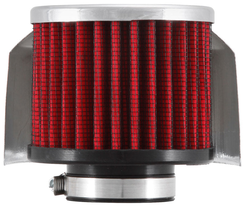 Universal 1.375in Flange ID x 3in OD x 2.5in Height Clamp On Crankcase Vent Filter - View 10 | Dirty Garage