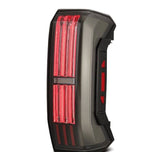 2022-2024 Tundra Nova-Series Prismatic LED Tail Lights Alpha Black - View 5 | Dirty Garage