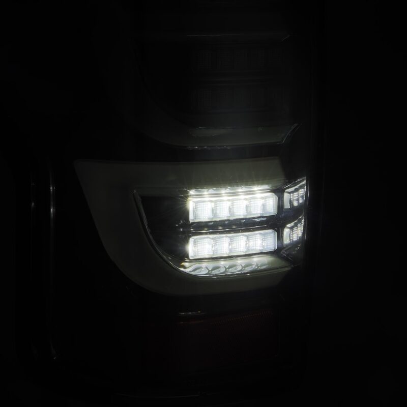 2007-2013 Tundra Luxx-Series LED Tail Lights Alpha Black - View 6 | Dirty Garage