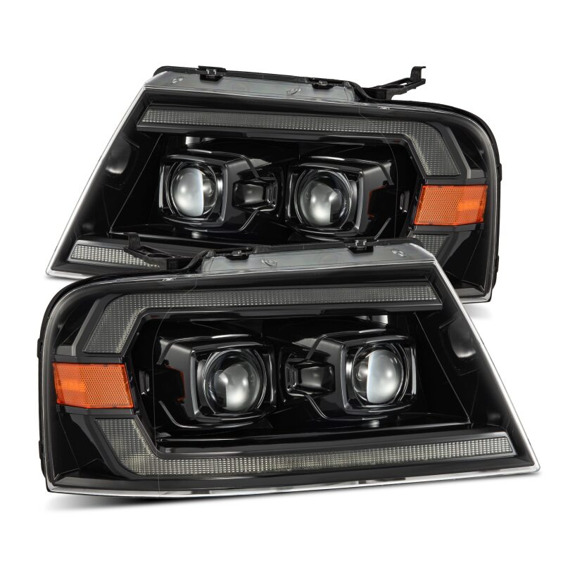 2004-2008 F-150 Pro-Series Projector Alpha-Black Headlights | Dirty Garage