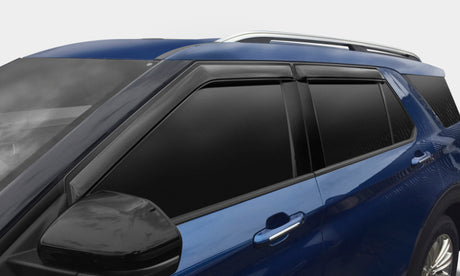 2020-2022 Escape Ventvisor Outside Mount Window Deflectors 4-Piece Smoke - View 2 | Dirty Garage