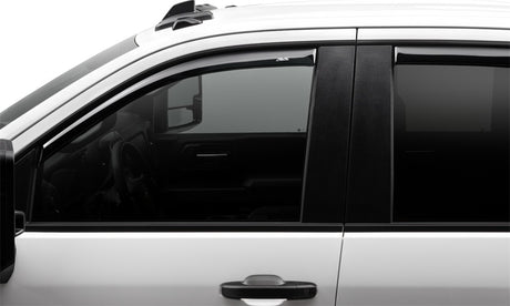 2019 GM 1500 Crew Cab Ventvisor In-Channel 4-Piece Smoke - View 7 | Dirty Garage